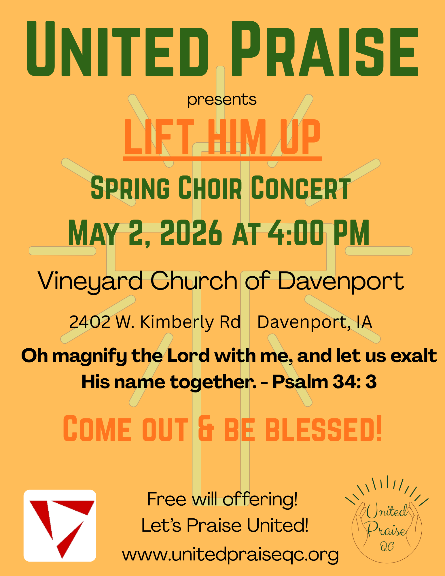 United Praise Flyer